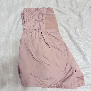 Bought from free people, trendy high waisted athletic shorts!